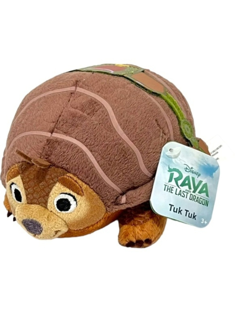 NWT Disney Raya & the Last Dragon Tuk Tuk Fold n Roll Plush Stuffed Animal